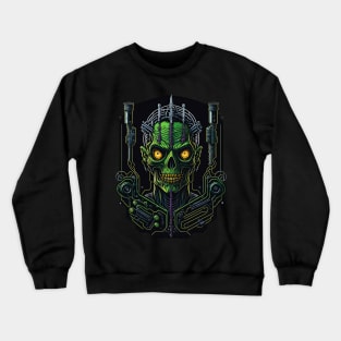 Cyborg Heads S02 D16 Crewneck Sweatshirt